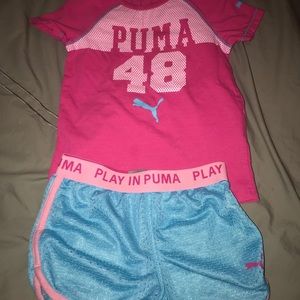Puma girls outfit